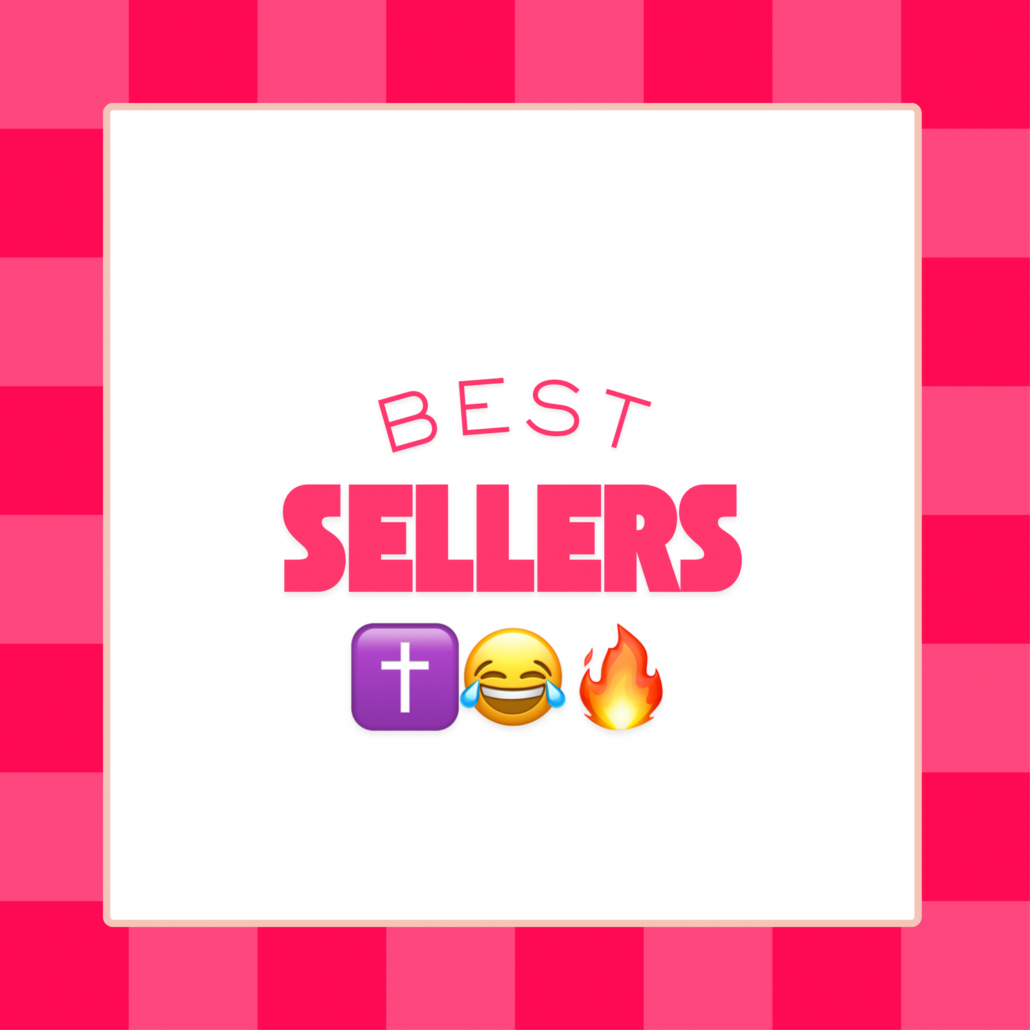 Best Sellers ✝️😂🔥 (Graphic Tees & Sweatshirts, Cups, Bookmarks etc.)