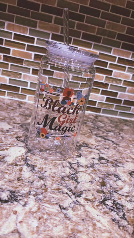 Black Girl Magic 16oz Plastic Cup
