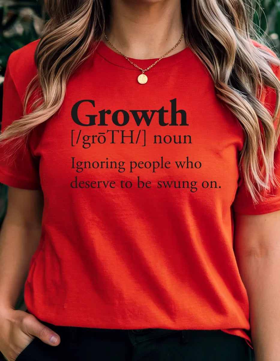 Growth - Ignoring People Who Deserve To Be Swung On Tee